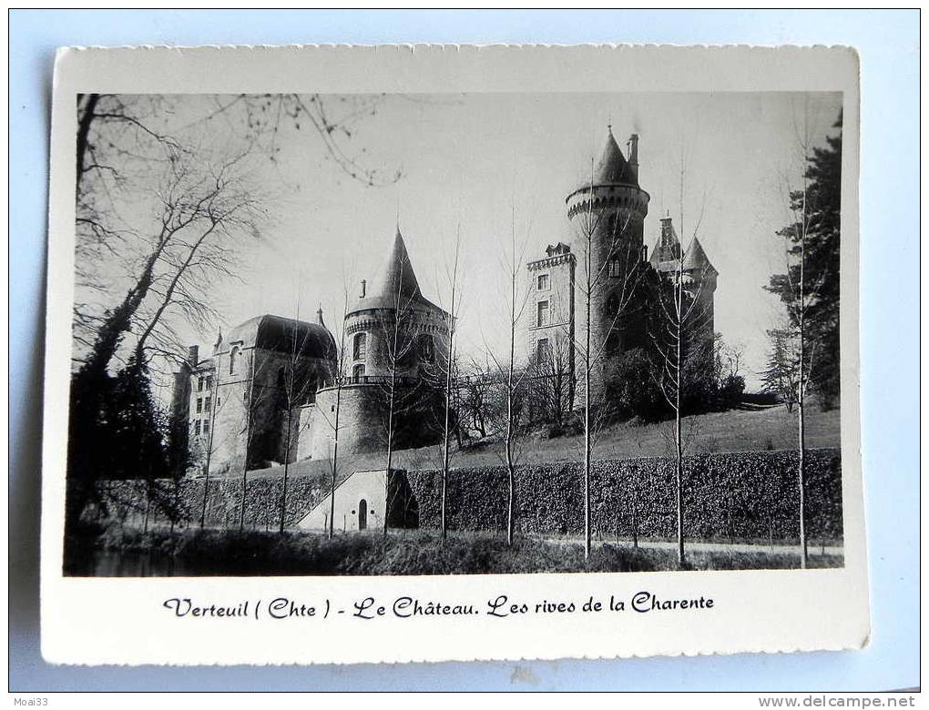 Carte Postale Ancienne : VERTHEUIL : Le Chateau - Autres & Non Classés