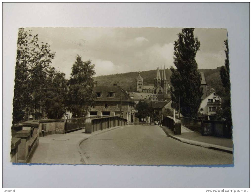 Gelnhausen. - An Der Kinzig-Brücke..  (17-8-1960) - Gelnhausen