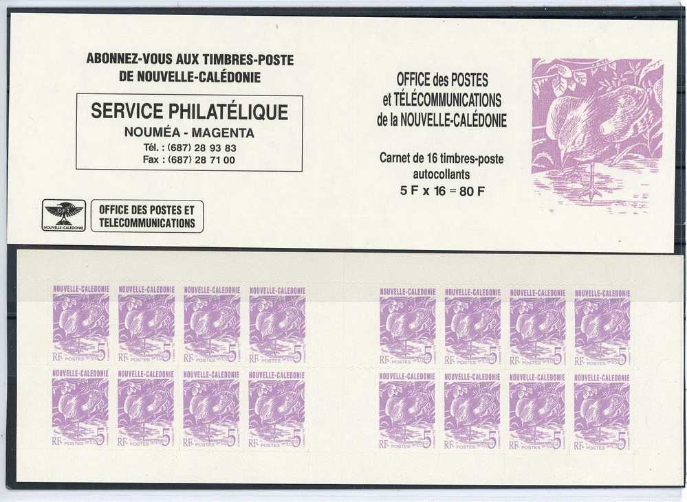 Nouvelle Calédonie  -  1994  :  Yv  655  **    Le Carnet  Non Plié - Libretti