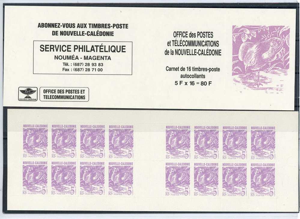 Nouvelle Calédonie  -  1994  :  Yv  655  **    Le Carnet  Non Plié - Cuadernillos