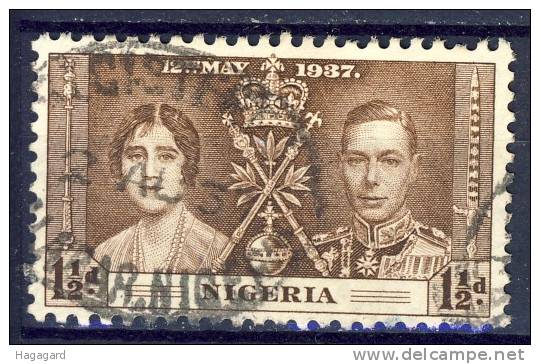 ##Nigeria 1937. Michel 44. Used(o) - Nigeria (...-1960)
