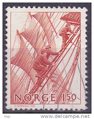 NOORWEGEN - Michel - 1981 - Nr 839 - Gest/Obl/Us - Gebraucht