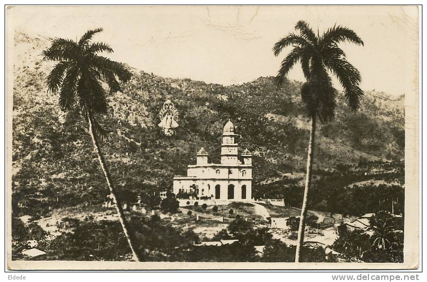 Real Photo El Cobre Near Santiago With Stamp El Cobre 1956 - Cuba