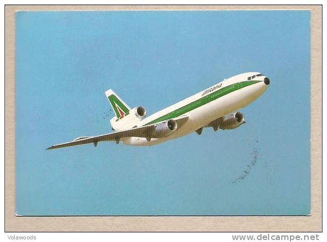 Mc Donnell Douglas DC 10-30 Alitalia - Viaggiata - Con Annullo Speciale Americas's Cup - 1946-....: Era Moderna