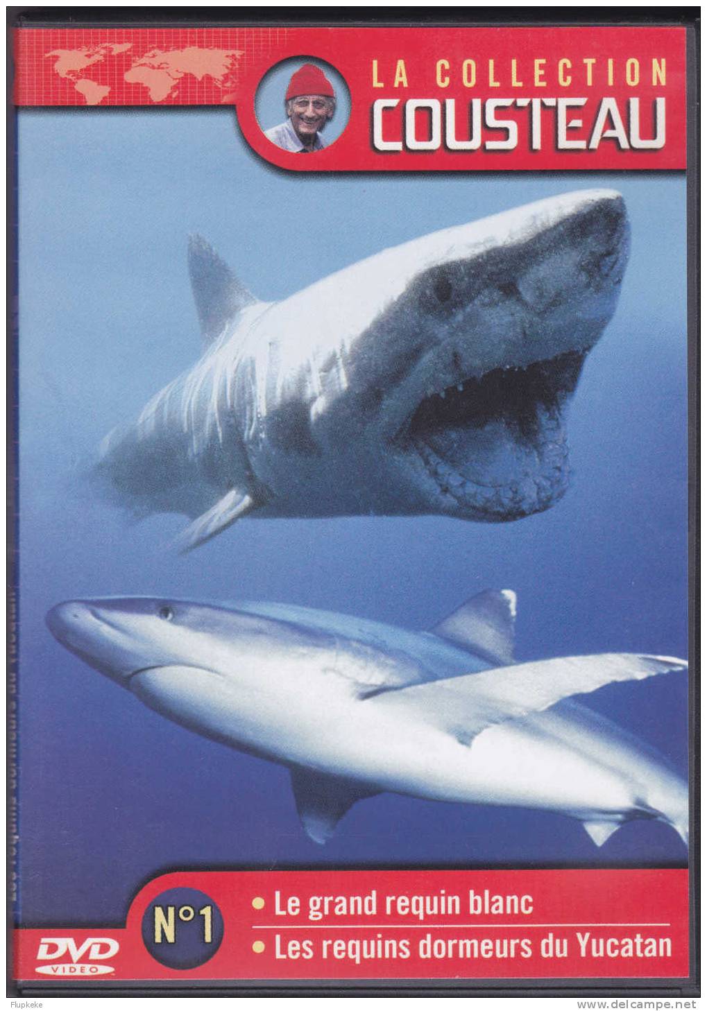 Dvd Zone 2 La Collection Cousteau Volume 01 Neuf Le Grand Requin Blanc Les Requins Dormeurs Du Yucatan - Serie E Programmi TV