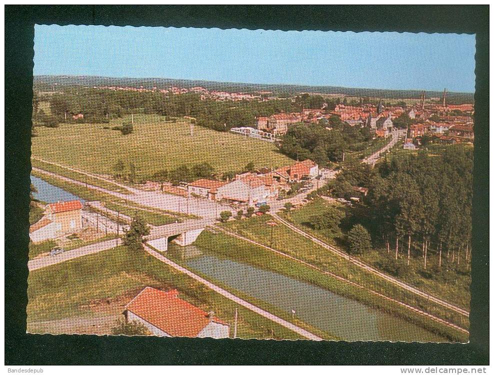 CPSM - Pargny Sur Saulx (51) - Canal De La Marne Au Rhin Et Vue Générale Aérienne ( écluse Ed. SOFER ) - Pargny Sur Saulx
