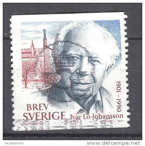 Sweden 2001 Mi. 2241 BREV Geburtstag Von Birthday Of Ivar Lo-Johansson - Gebraucht