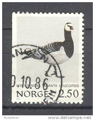 Norway 1983 Mi. 883   2.50 Vogel Bird Weisswangengans - Oblitérés