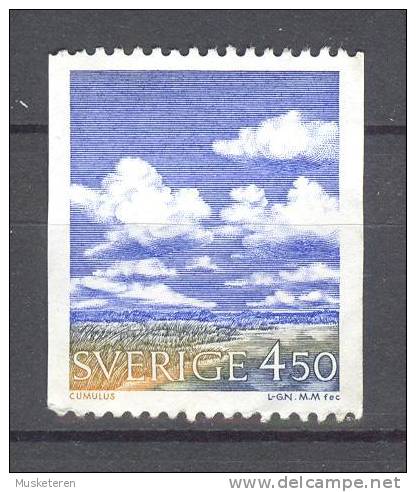 Sweden 1990 Mi. 1633   4.50 KrWolken Und Wetter Haufenwolken MNG - Nuevos