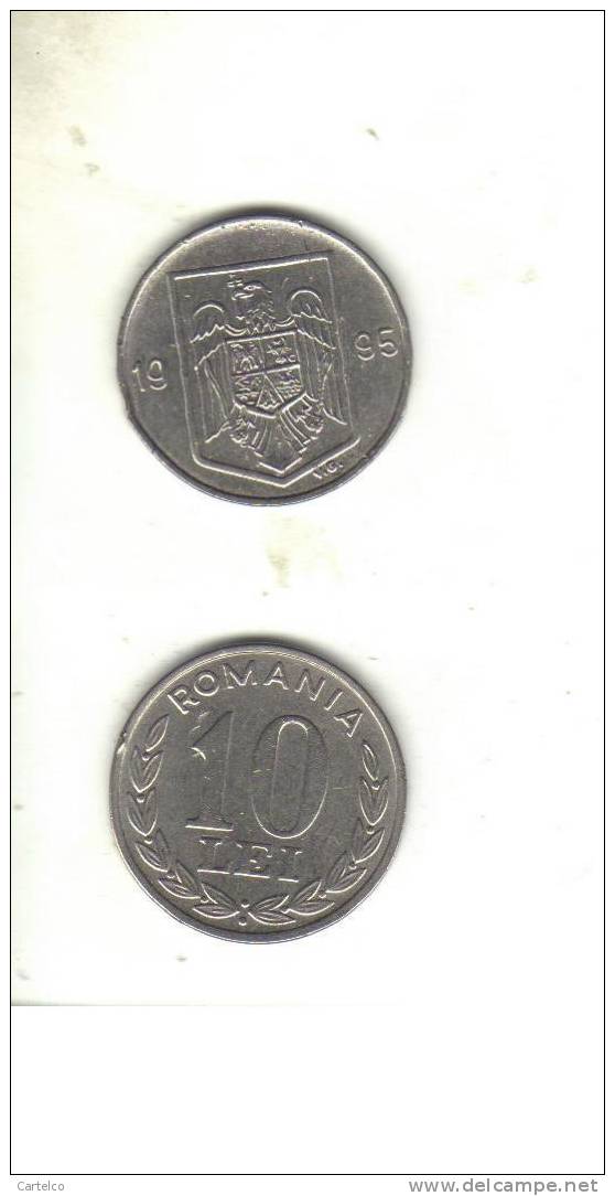 Romania 10 Lei 1995 ,  Km 116 - Rumänien