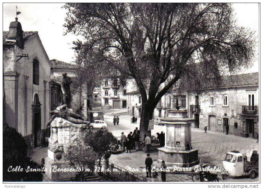 COLLE SANNITA (BENEVENTO) PIAZZA GARIBALDI - FG - Benevento