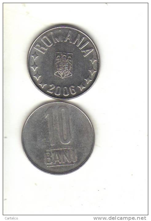 Romania 10 Bani 2006 , Unc - Rumania