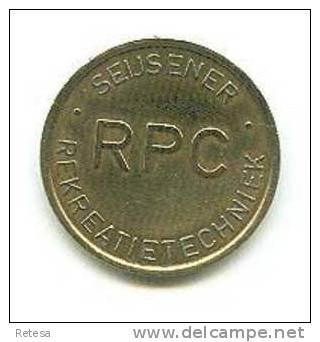 JETON  SEIJSENER  RPC  REKREATIETECHNIEK - Monedas/ De Necesidad