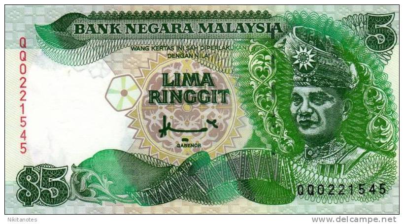 MALAYSIA - 5 RINGGIT 1998 UNC - P 35A - Malaysia