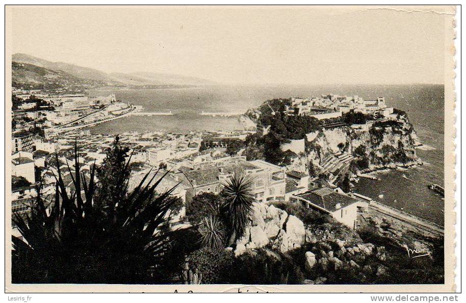 CP - VUE GENERALE DE LA PRINCIPAUTE DE MONACO - MONTE CARLO - MAR - 328 - Multi-vues, Vues Panoramiques