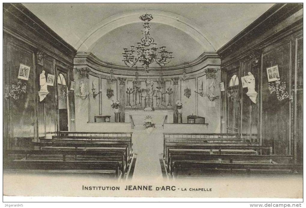 MENU DU 1er Juillet 1912 - Banquet Du Centenaire De L´3institution Jeanne D´Arc" D´Orléans - Menú