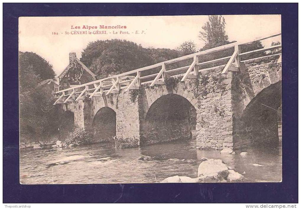 ST-CENERI-LE-GEREL No164 LE PONT MORE CHEAP FRANCE + PAS DE CALAIS LISTED - Sonstige & Ohne Zuordnung