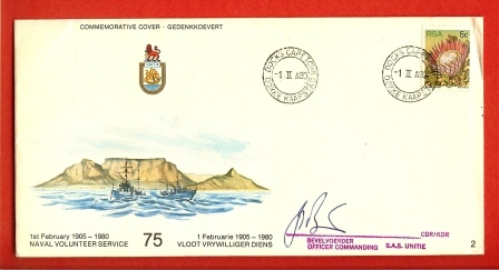 RSA 1980 Unoffial FDC Natal Volunteer Service With Signature Mint  Stampnr. 516 - FDC