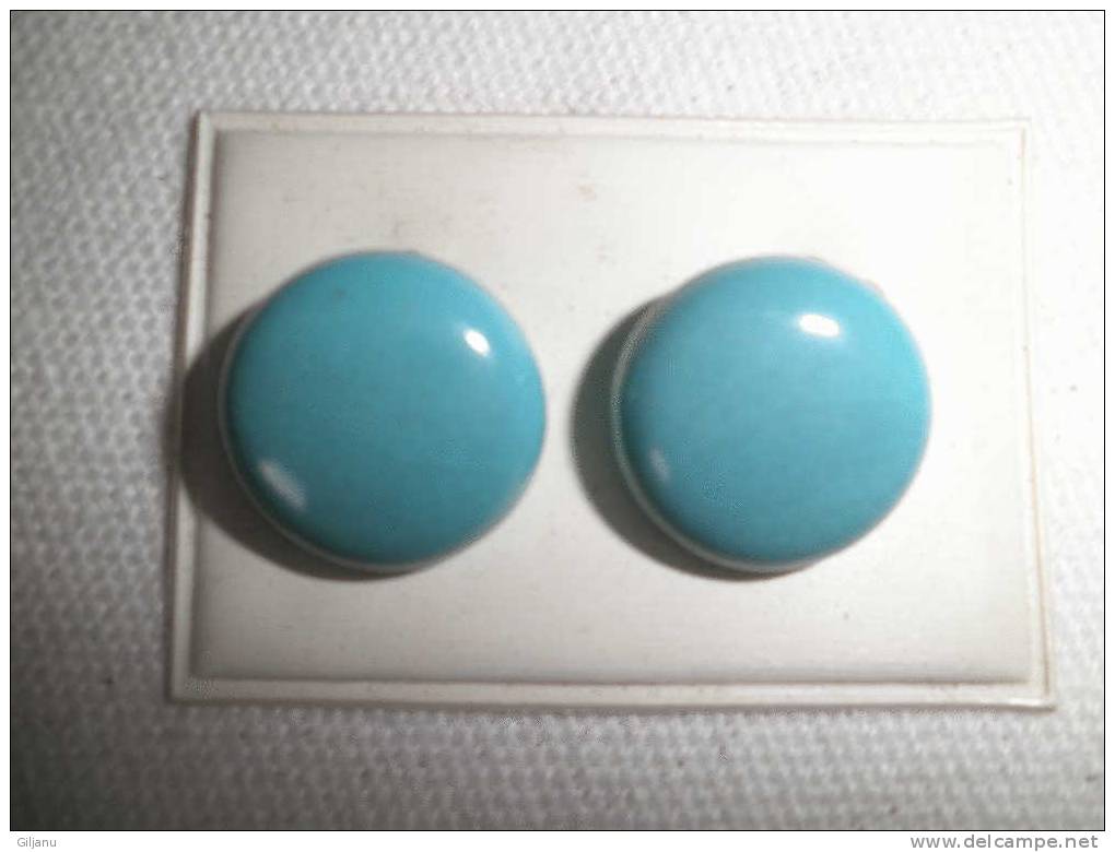 BELLE BOUCLES D OREILLES  EN TURQUOISE - Orecchini