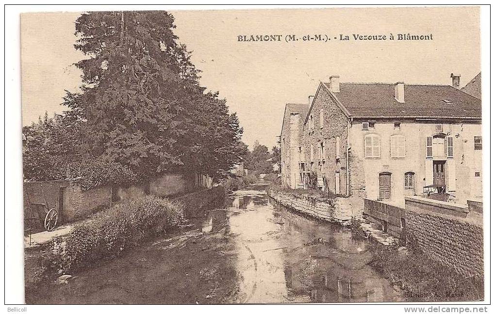 BLAMONT  (M. Et M.) - La Verouze à Blâmont - Blamont