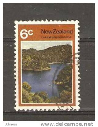 NEW ZEALAND 1972 - LAKES 6 C. - USED OBLITERE GESTEMPELT - Gebraucht