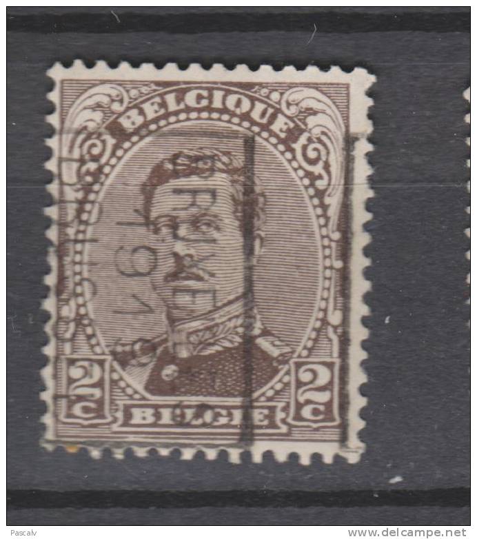 COB 136 Année 1919 Bruxelles - Brussel - Roller Precancels 1910-19