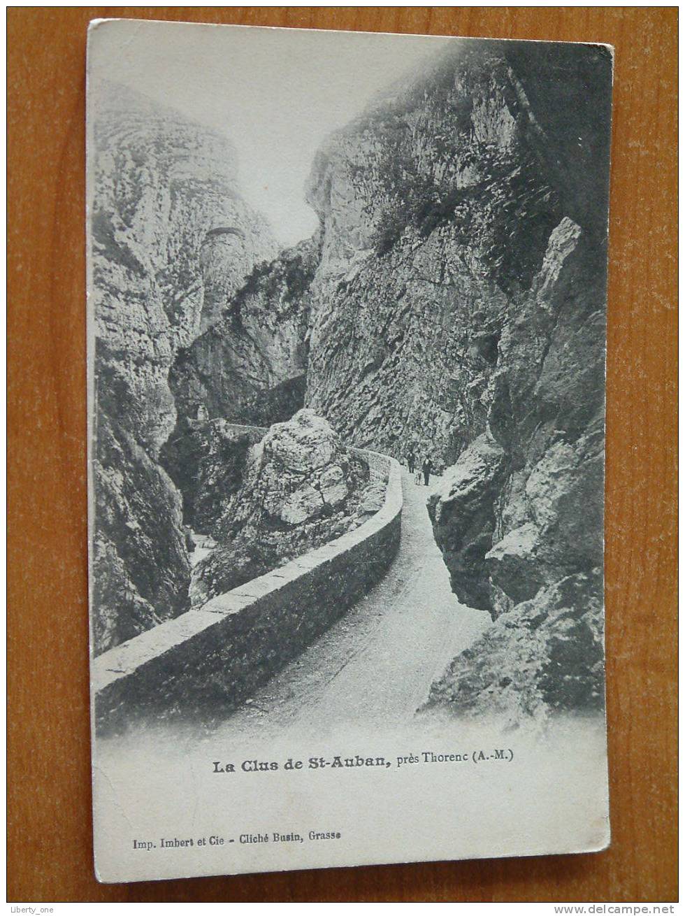 La Clus De St. Auban, Près Thorenc ( A.M.) / Anno 1911 ( Details Op Foto´s ) !! - Autres & Non Classés