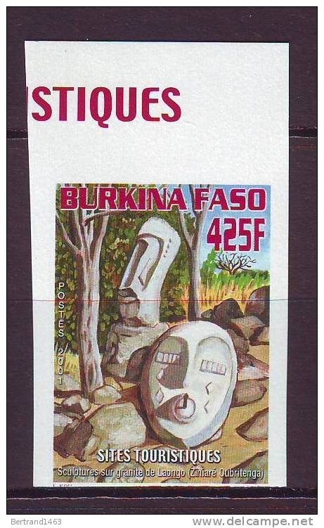 BURKINA FASO. 2001. YT N° 1262** NON DENTELE. Site Touristique - Burkina Faso (1984-...)