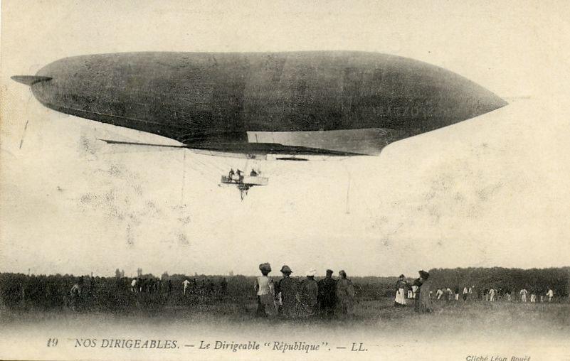 NOS DIRIGEABLES - Le Dirigeable "RÉPUBLIQUE" - Aeronaves