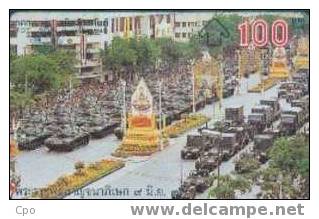 # THAILAND 31-08-39_2 Thailand Army 100 Landis&gyr   Tres Bon Etat - Tailandia
