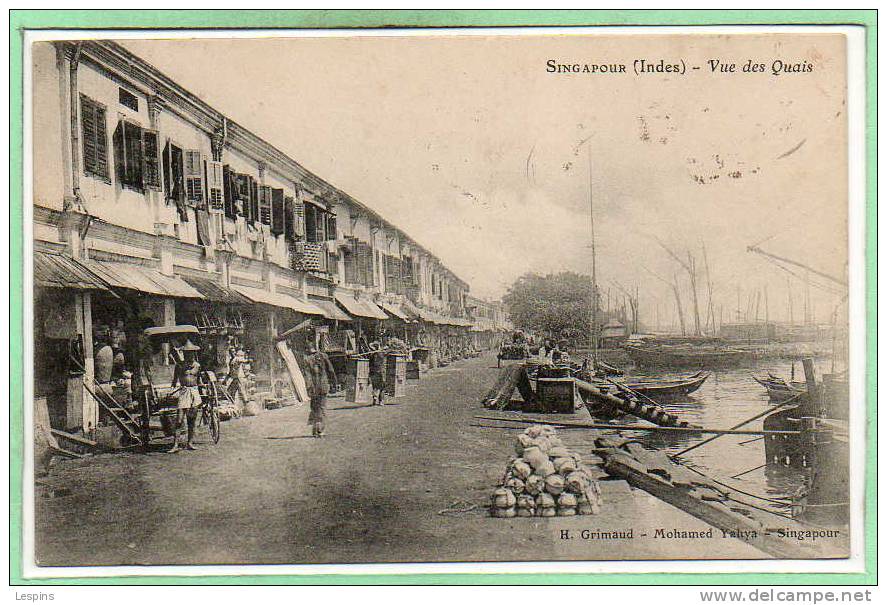 SINGAPOUR --  Vue Des Quais - Singapour