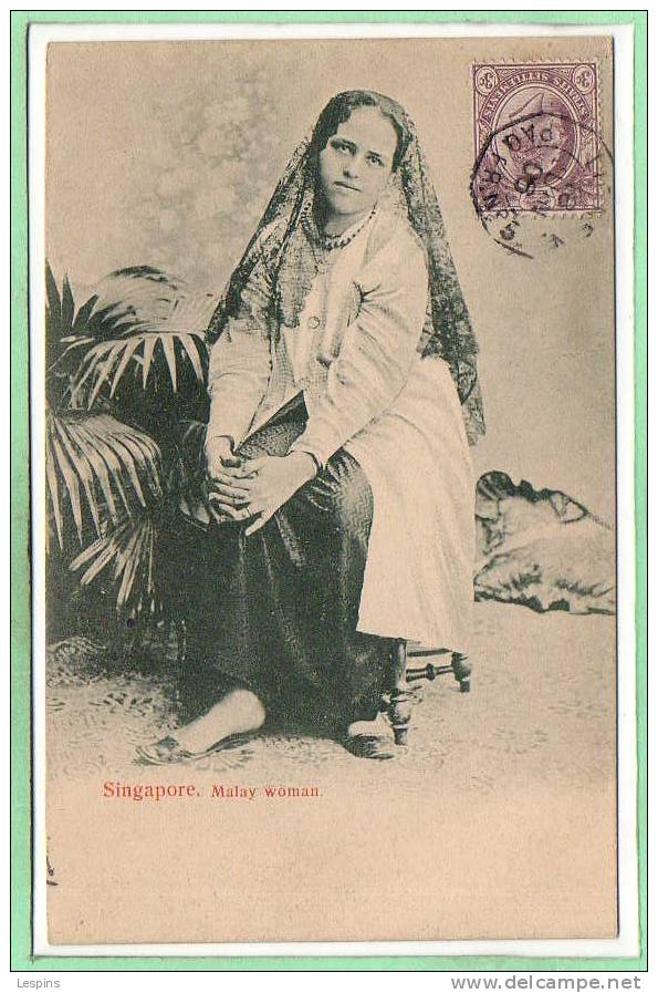 SINGAPOUR -- Malay Woman - Singapour