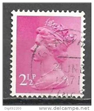 1 W Valeur Used, Oblitérée - YT 609 - GRANDE BRETAGNE * 1970/1980 - N° 1028-44 - Usados