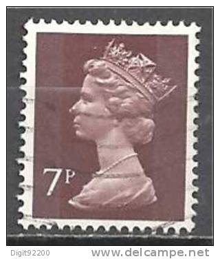 1 W Valeur Used, Oblitérée - U. K. - YT Nr 734  * 1974/1975 - N° 1028-61 - Gebruikt