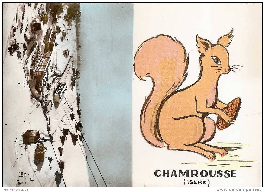 Isère - Chamrousse , Bar Restaurant L'écureuil Téléphérique - Chamrousse
