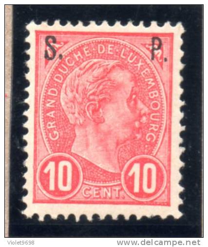 Luxembourg : TP N° 81 * - Dienstmarken