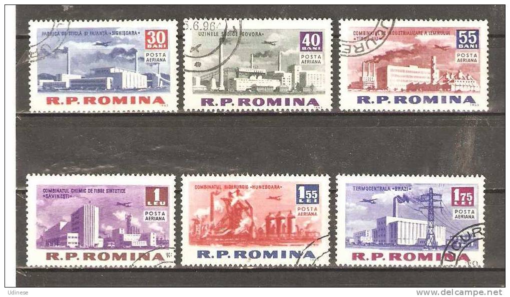 ROMANIA 1963 -  CPL. SET - USED OBLITERE GESTEMPELT - Gebruikt