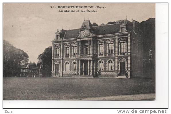 27.282/ BOURGTHEROULDE - La Mairie Et Les écoles - Bourgtheroulde