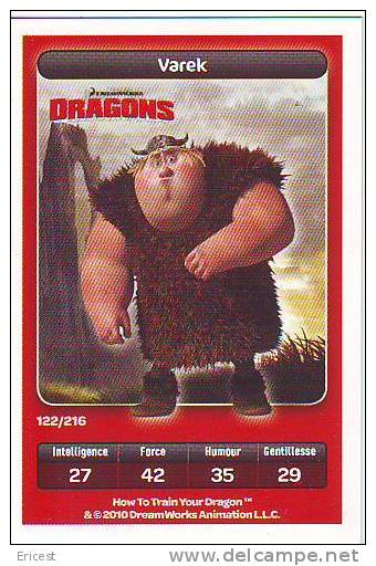 CARTE CARREFOUR DREAMWORKS VAREK 122/216 BON ETAT - Altri & Non Classificati