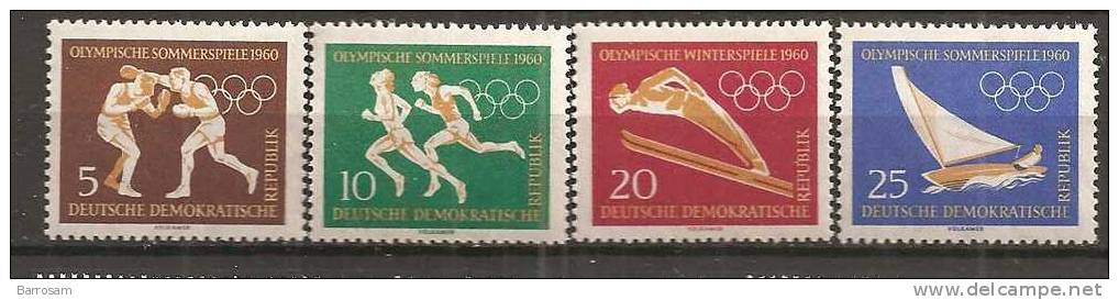 GermanDemocraticRepublic1   960:  Michel 746-9mnh** - Summer 1960: Rome