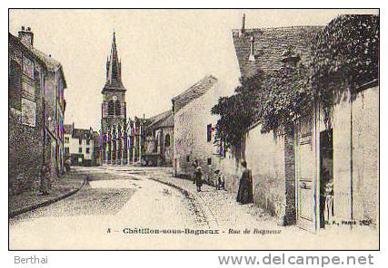 92 CHATILLON SOUS BAGNEUX - Rue De Bagneux REPRODUCTION - Châtillon