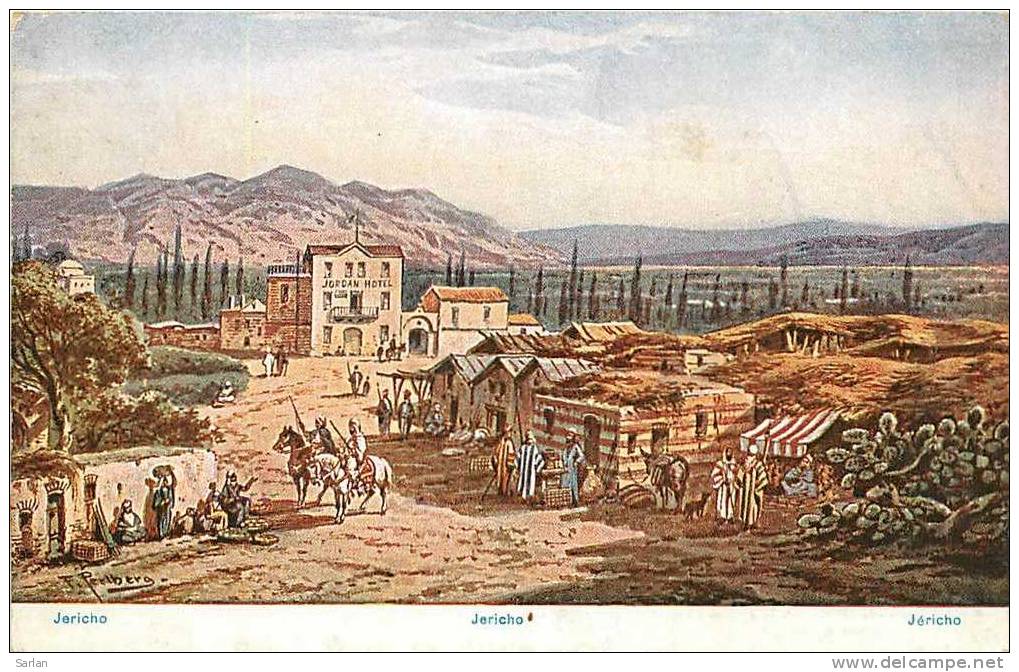 PALESTINE , Jericho , Illustrationde F PERLBERG , *4890 - Palestine