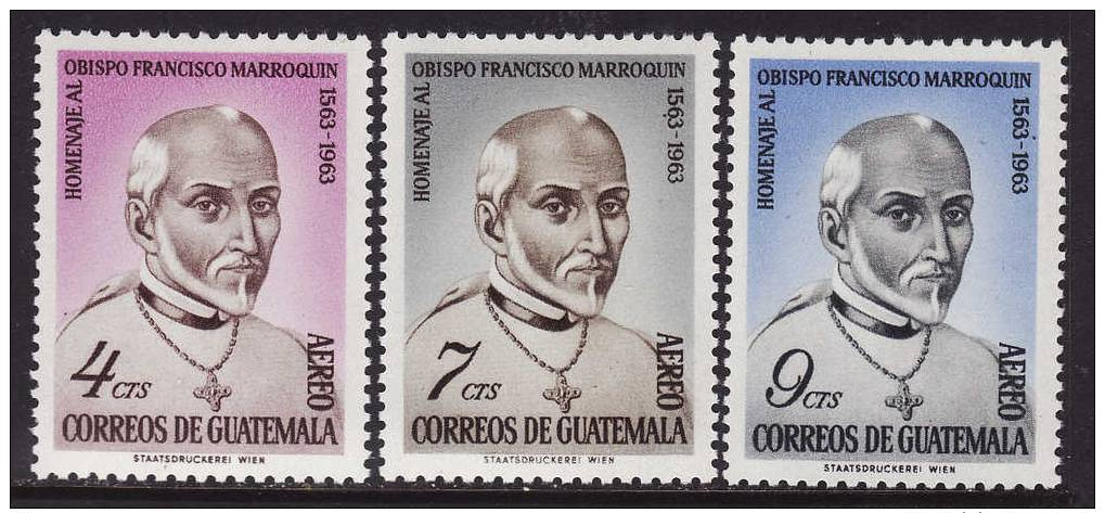 Guatemala #C316-18 F-VF Mint NH ** - Guatemala