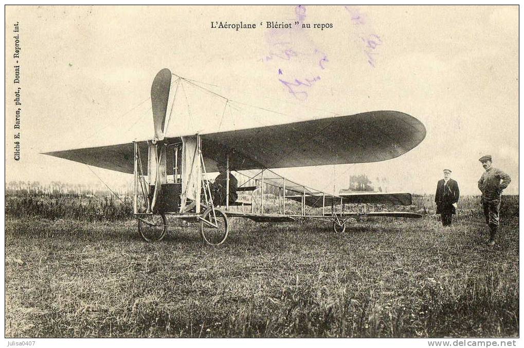 DOUAI (59) Aviation Avion Blériot Gros Plan - Douai