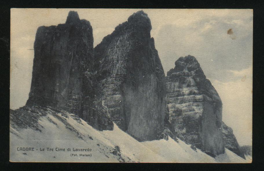 4084-T.C.I.-GRANDE ESCURS. NAZ. ALPINA NEL CADORE-1913-FP - Escalade