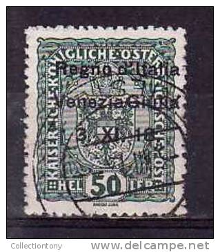 1918 - OCCUPAZIONE VENEZIA GIULIA - USATO - N.11 - VAL. CAT. 15.00€ - Venezia Giuliana
