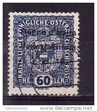 1918 - OCCUPAZIONE VENEZIA GIULIA - USATO - N.12 - VAL. CAT. 35.00€ - Venezia Giuliana