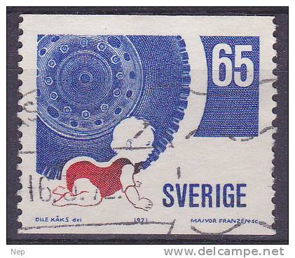 ZWEDEN - Michel - 1971 - Nr 722A - Gest/Obl/Us - Gebraucht