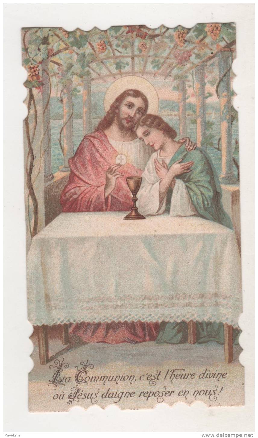 Image Pieuse " Souvenir De Communion Solennelle A Mouscron 1929 " - Images Religieuses