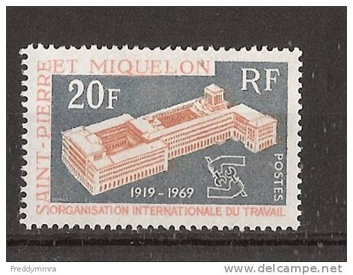 St-Pierre-et-Miquelon:  398 ** - Unused Stamps